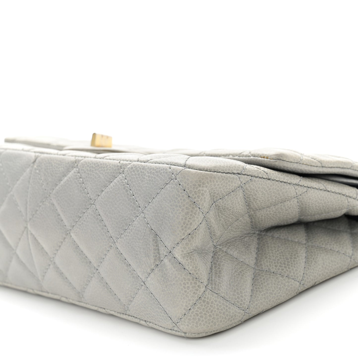 Caviar Quilted 2.55 Reissue 226 Flap Light Grey