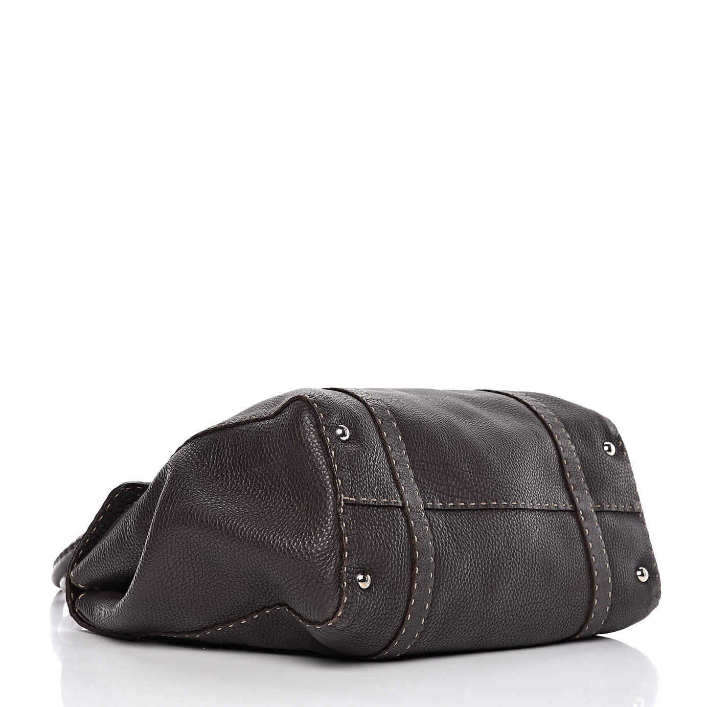 Cuoio Romano Selleria Large Linda Satchel Testa di Moro