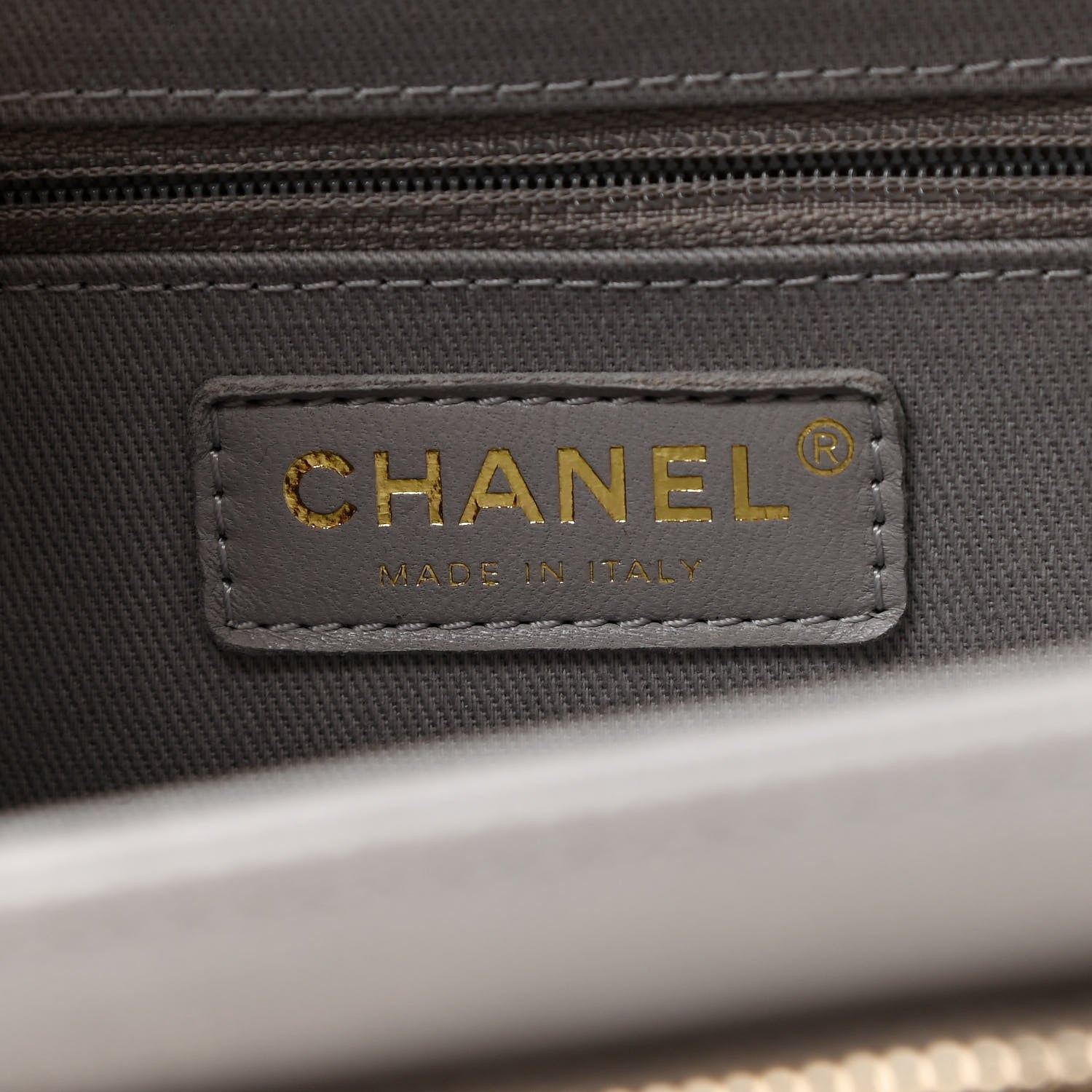Chanel Caviar Quilted Medium Business Affinity Flap Grey 6 of 11