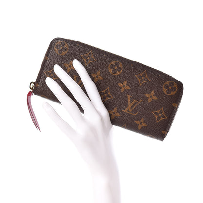 Louis Vuitton Monogram Clemence Wallet Fuchsia 2 of 10