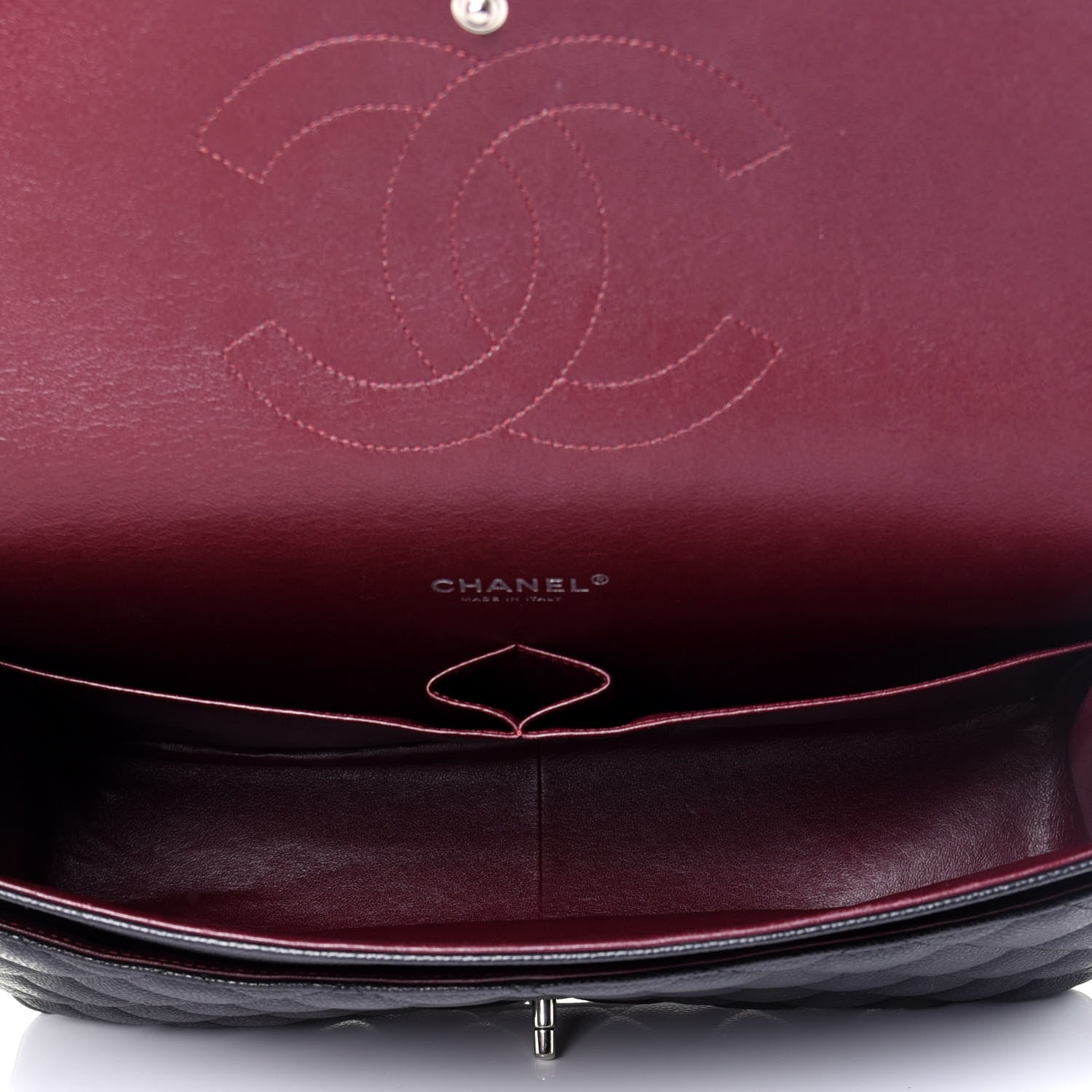 Chanel Caviar Quilted Maxi Double Flap Black 5 of 9