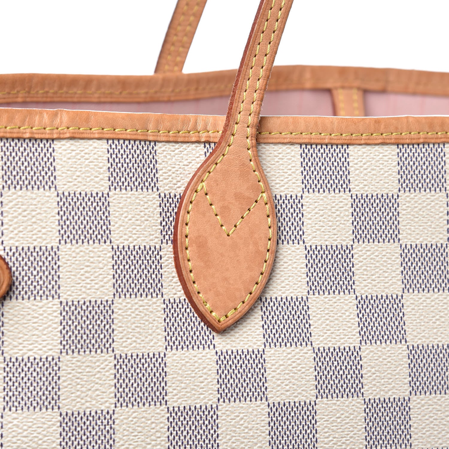 Louis Vuitton Damier Azur Neo Neverfull MM Rose Ballerine 11 of 16