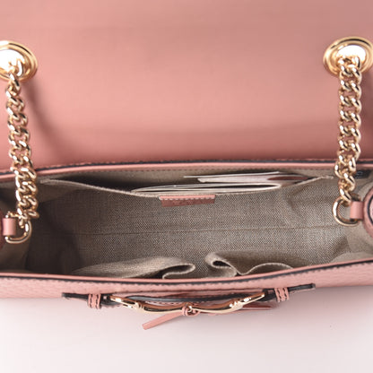 Gucci Microguccissima Medium Emily Chain Shoulder Bag Soft Pink 7 of 10