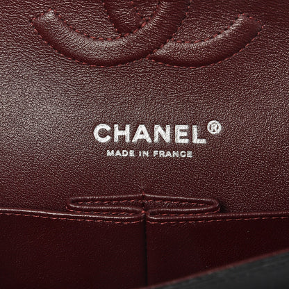 Chanel Lambskin Quilted Medium Double Flap Black 6 of 8
