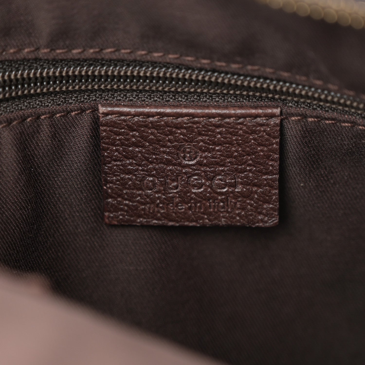 Gucci Monogram Abbey Messenger Bag Dark Brown 6 of 10