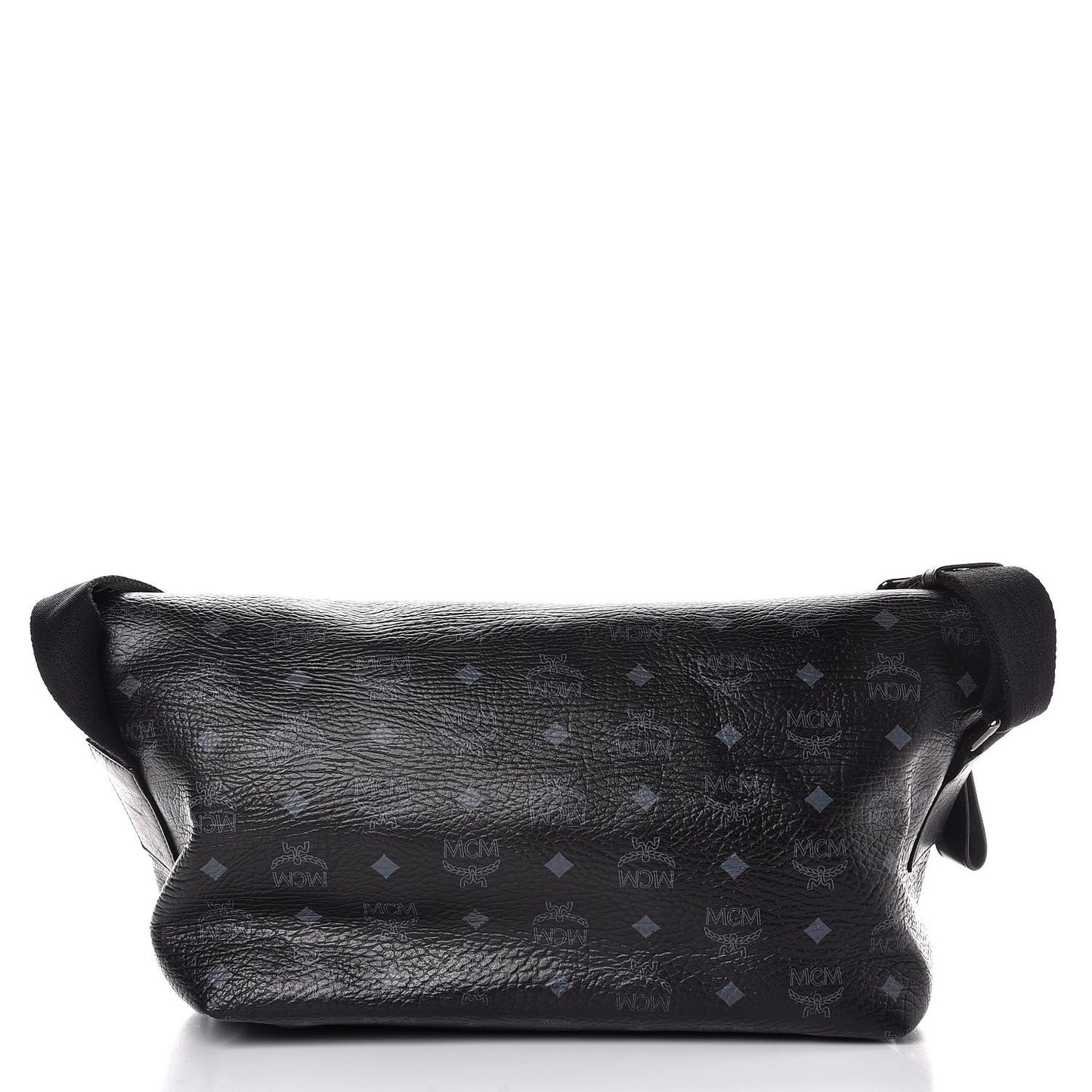 Visetos Studded Messenger Black