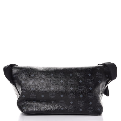 MCM Visetos Studded Messenger Black 4 of 18