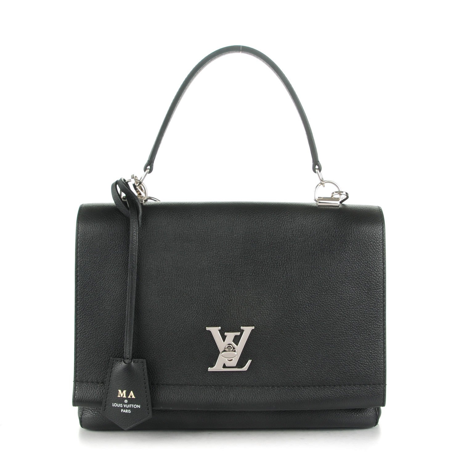 Louis Vuitton Soft Calfskin Lock Me II Black 1 of 8