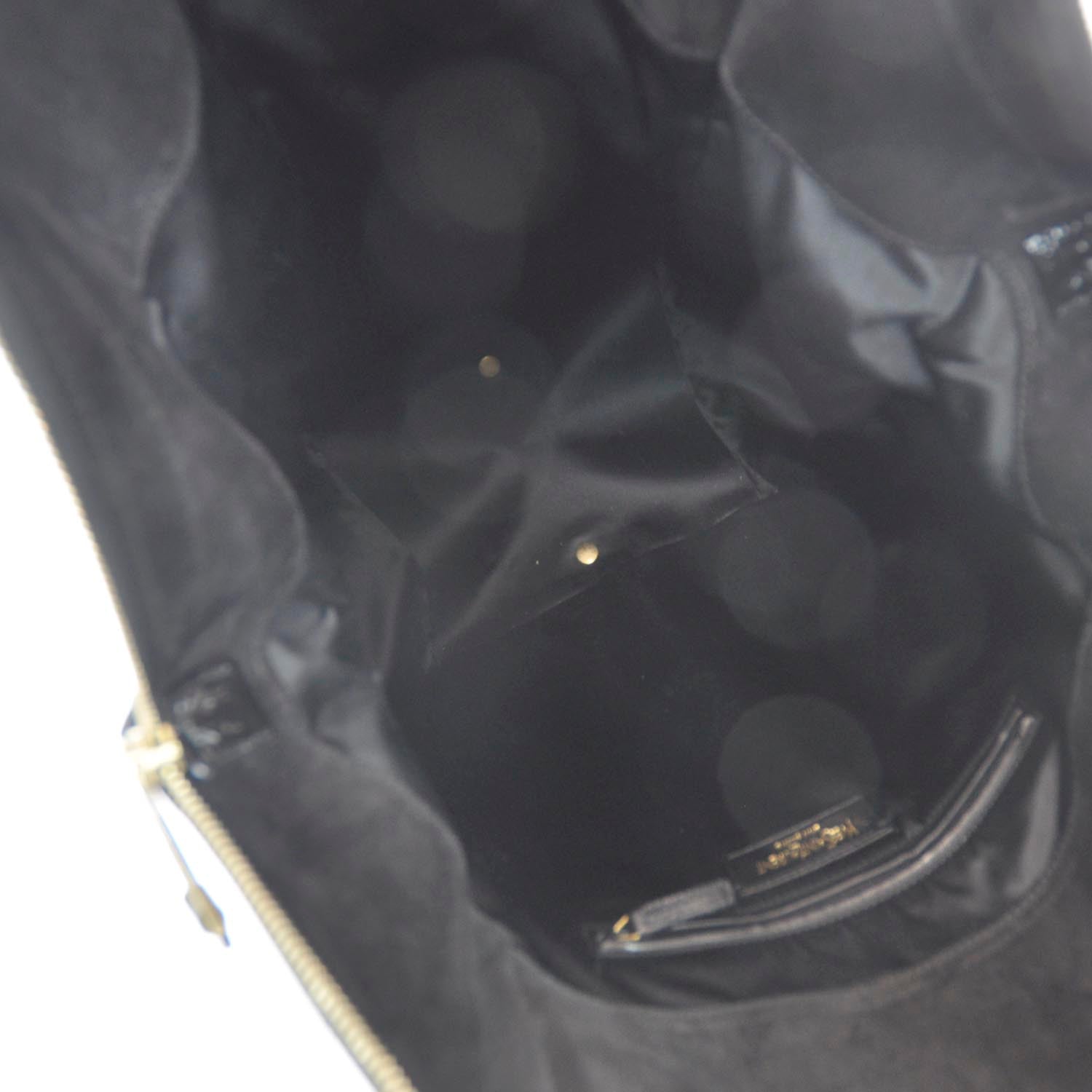 Saint Laurent Patent Large Downtown Tote Black 5 of 7
