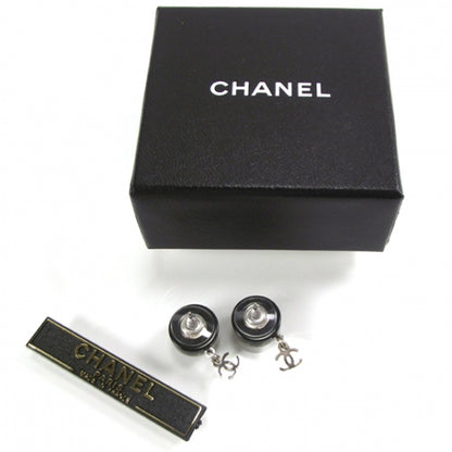 Chanel Crystal Snow Flake CC Dangle Earrings 2 of 5