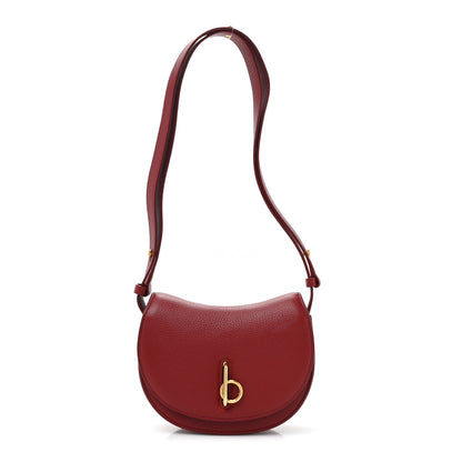 Burberry Calfskin Mini Rocking Horse Crossbody Dark Red 1 of 12