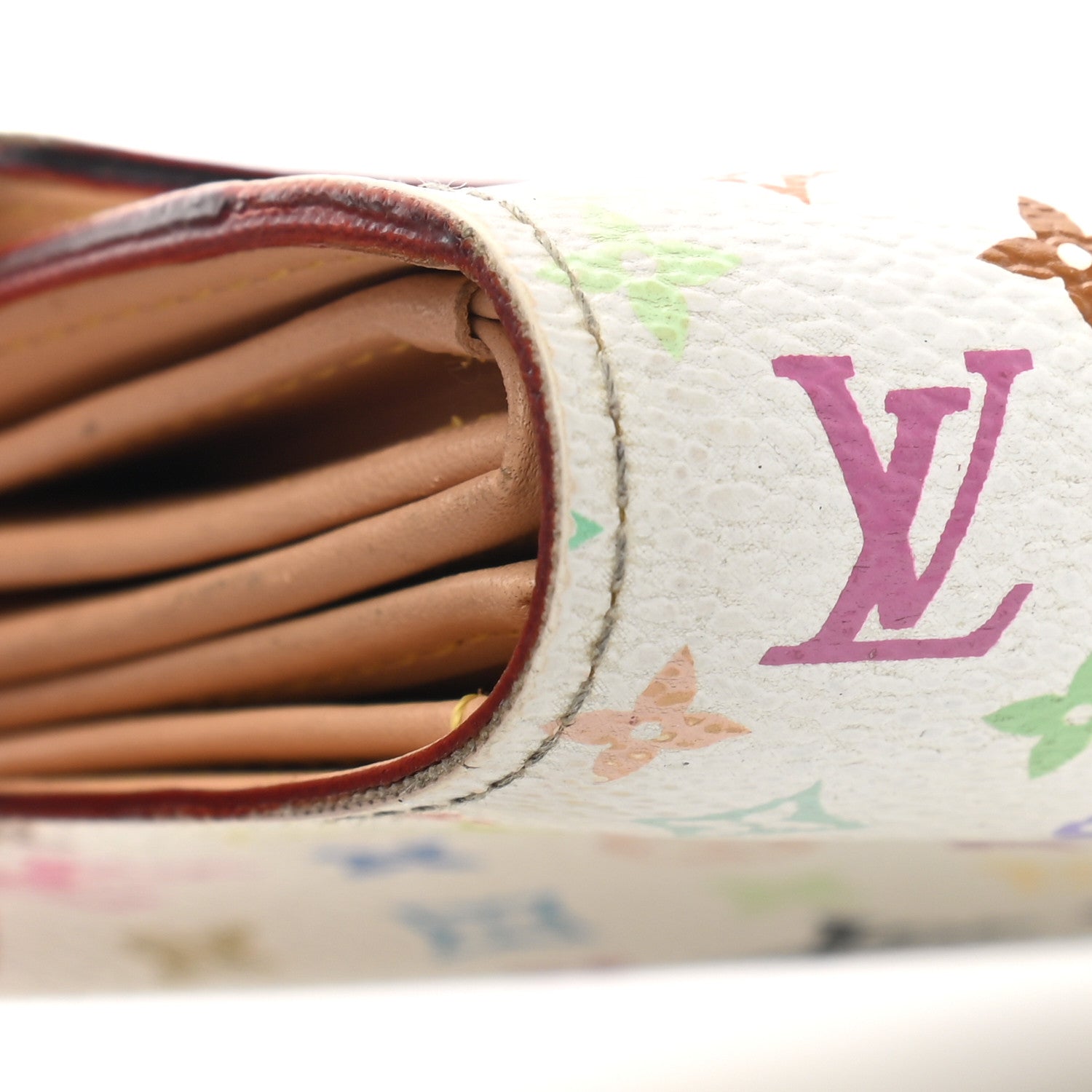 Louis Vuitton Monogram Multicolor Alexandra Wallet White 11 of 12