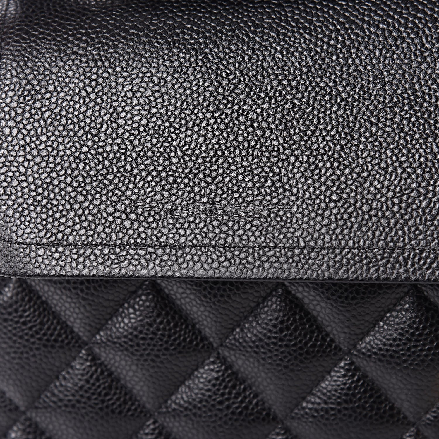 Chanel Caviar Quilted Jumbo Double Flap Black 16 of 24