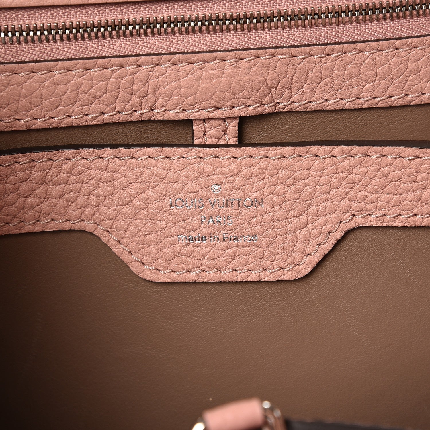 Louis Vuitton Taurillon Python Capucines PM Magnolia 6 of 7