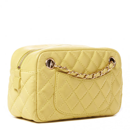 Chanel Calfskin Quilted Reissue Small Camera Case Yellow 2 of 9