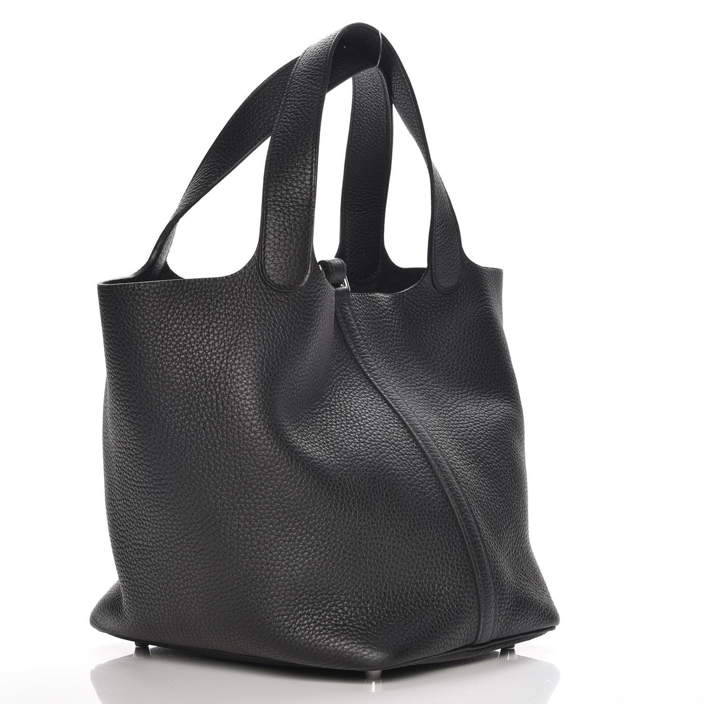 Taurillon Clemence Picotin Lock 22 MM Black