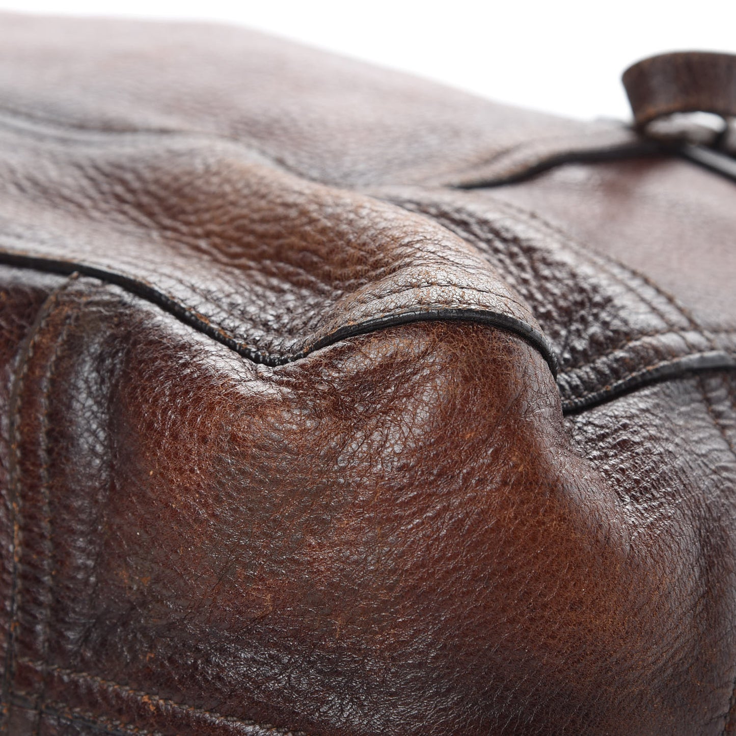 Deerskin Tote Bruciato