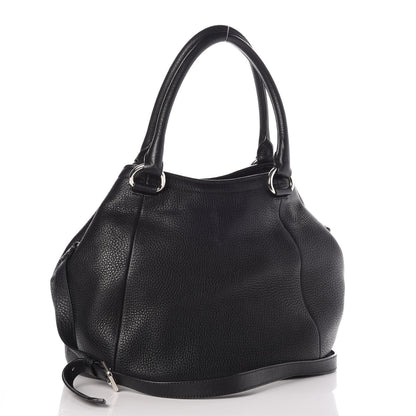 Prada Vitello Daino Shoulder Bag Nero Black 4 of 8
