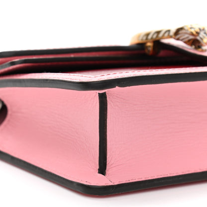 Gucci Azalea Calfskin Enamel Super Mini Dionysus Shoulder Bag New Cherry Red Wild Rose Off White 8 of 9