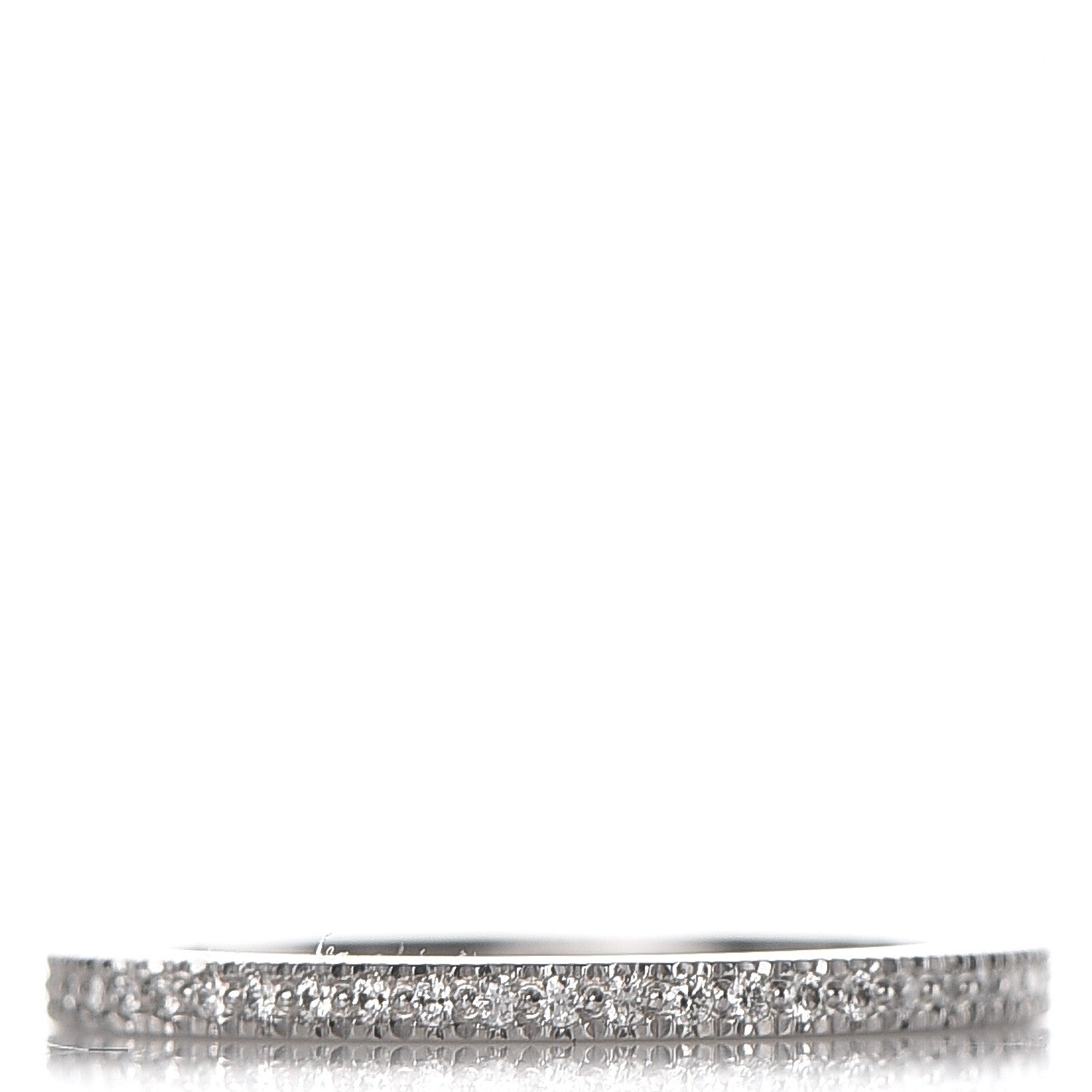 Tiffany Platinum Diamond Lucida Eternity Wedding Band Ring 48.5 4.75 1 of 3