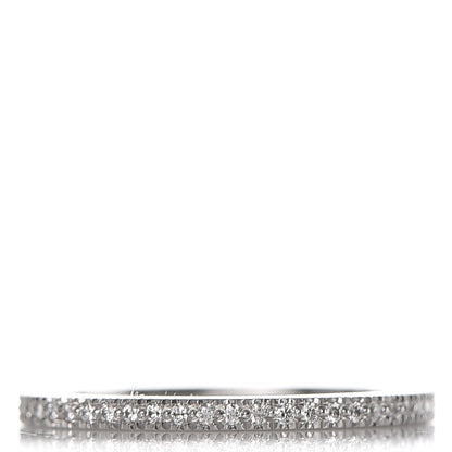 Tiffany Platinum Diamond Lucida Eternity Wedding Band Ring 48.5 4.75 1 of 3