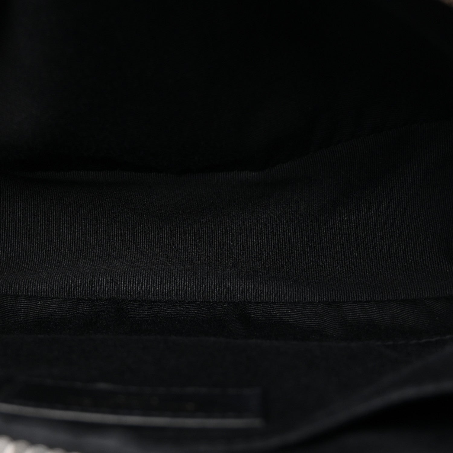 Saint Laurent Calfskin Matelasse Monogram Lou Camera Bag Black 5 of 10