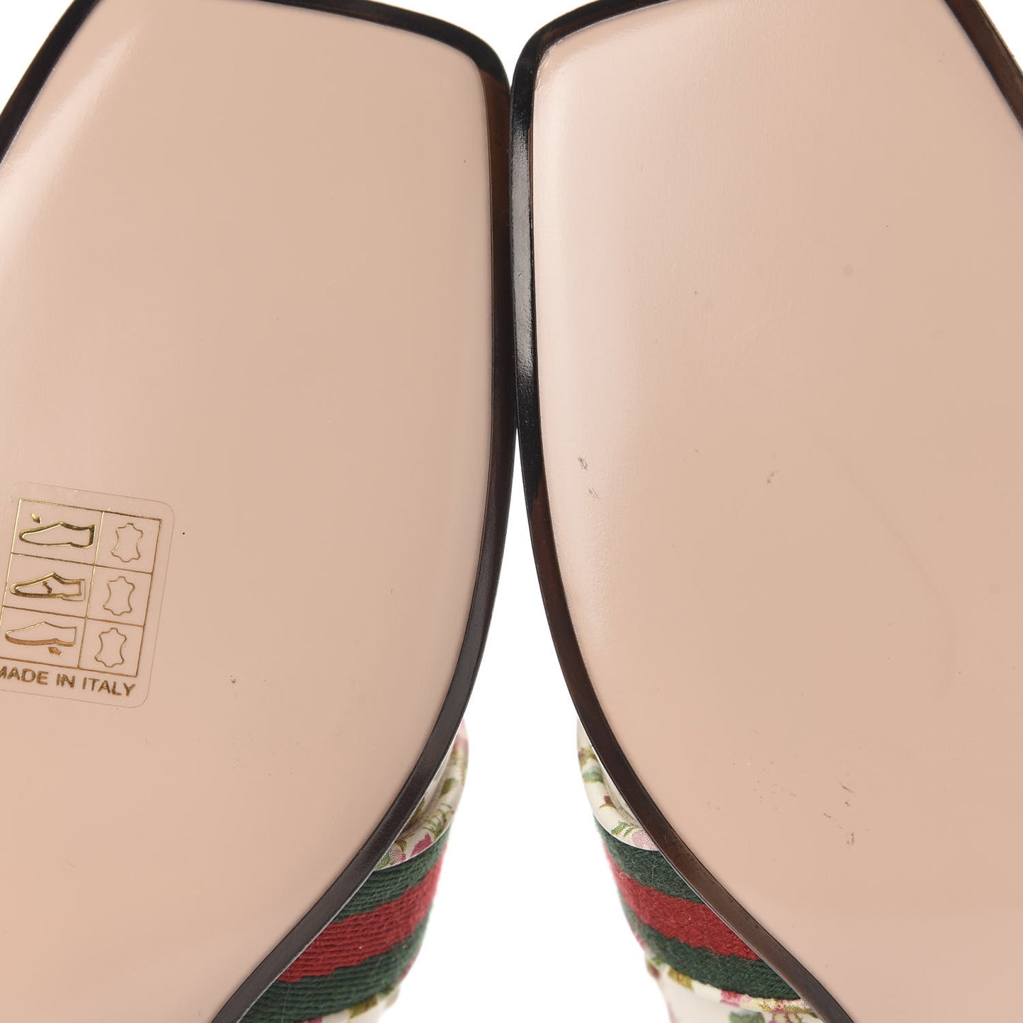 Calfskin Web Pearl Floral Embellished Peyton Loafer 38 White Multicolor