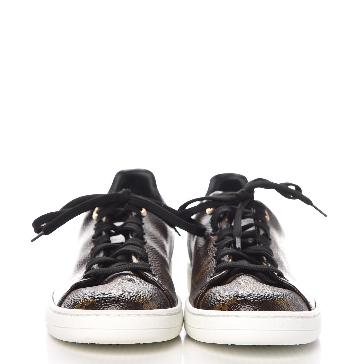 Patent Monogram Frontrow Sneakers 37