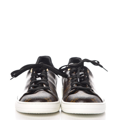 Louis Vuitton Patent Monogram Frontrow Sneakers 37 2 of 10