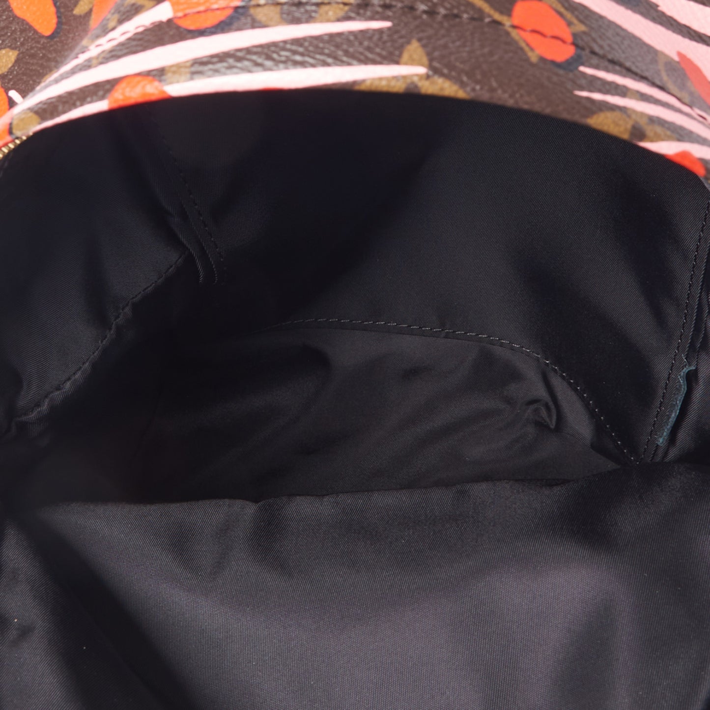 Monogram Jungle Dots Palm Springs Backpack PM Sugar Pink Poppy