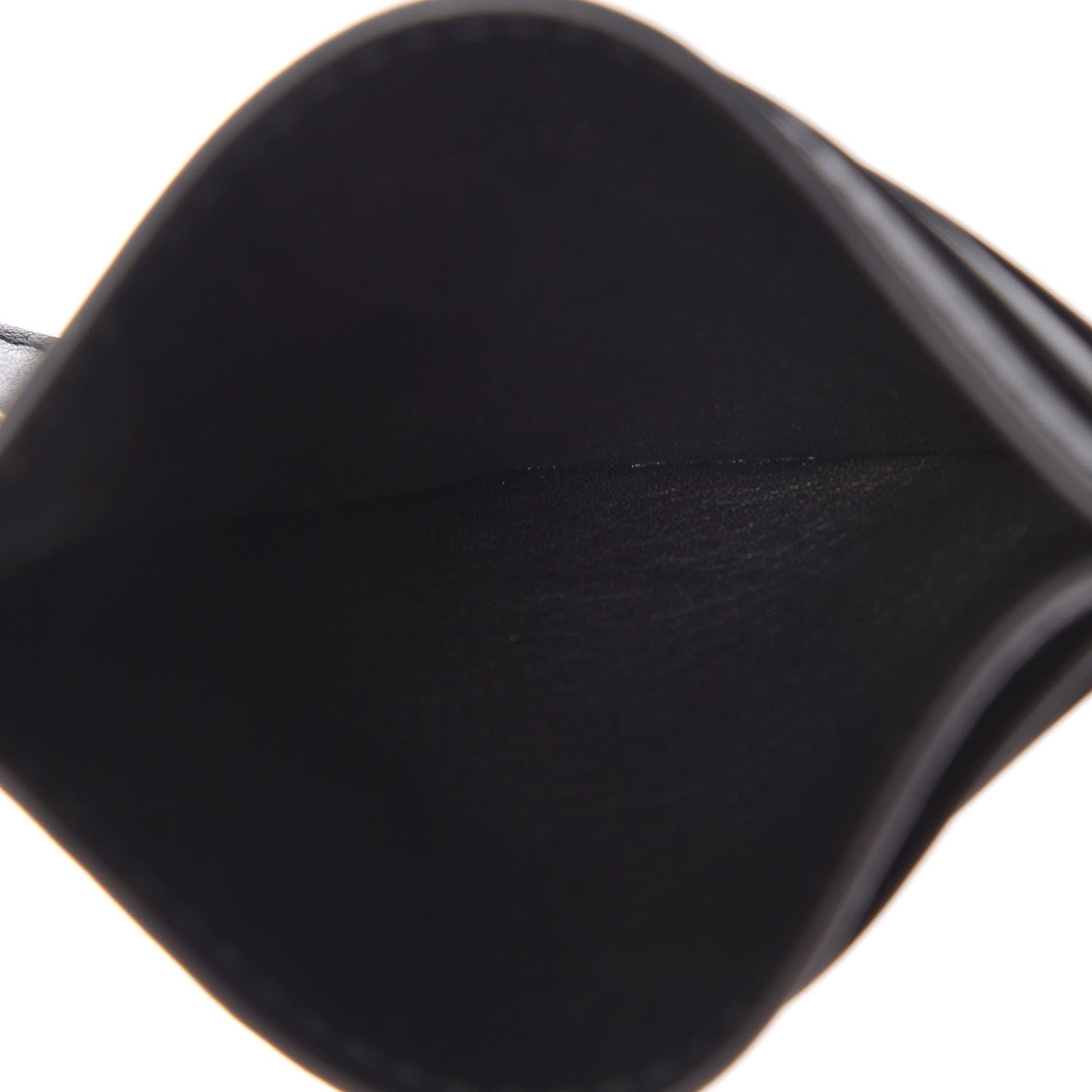 Christian Dior Calfskin Star Card Holder Black 5 of 7