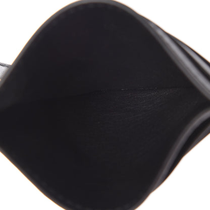 Christian Dior Calfskin Star Card Holder Black 5 of 7