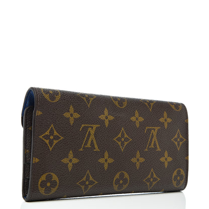 Louis Vuitton Monogram Josephine Wallet Blue 2 of 11