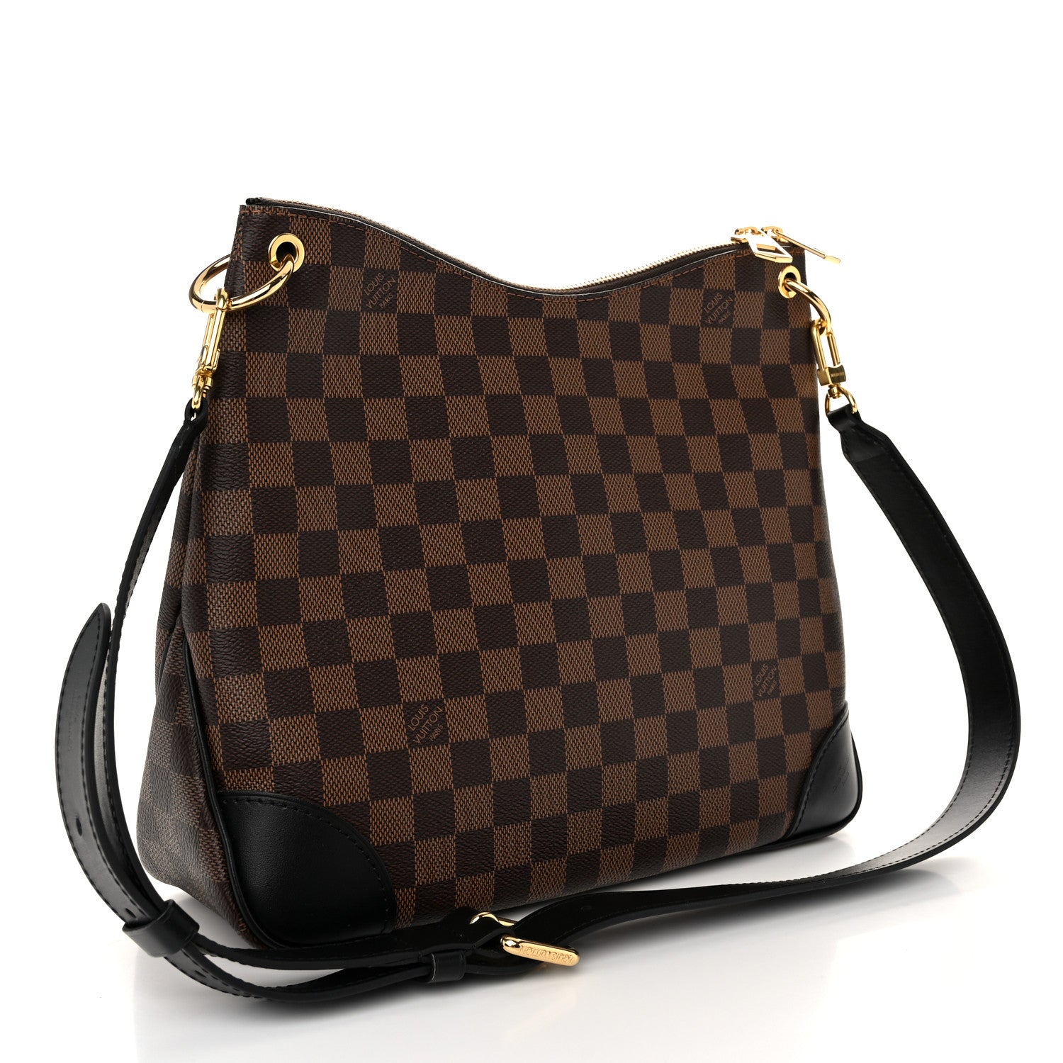 Louis Vuitton Damier Ebene Odeon MM Black 3 of 9