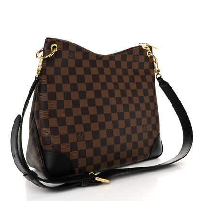 Louis Vuitton Damier Ebene Odeon MM Black 3 of 9