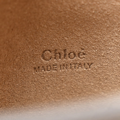 Chloe Calfskin Suede Medium Faye Shoulder Bag Motty Grey 5 of 9