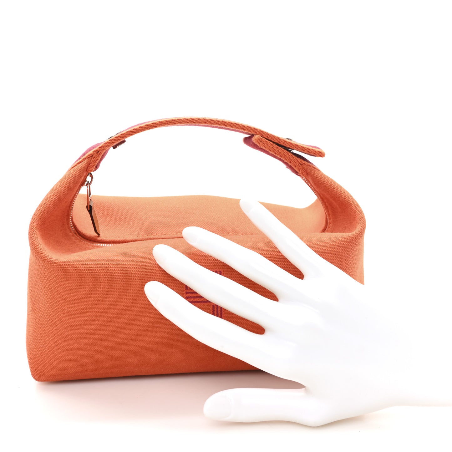 Canvas Small Bride-A-Brac Pouch Orange Feu