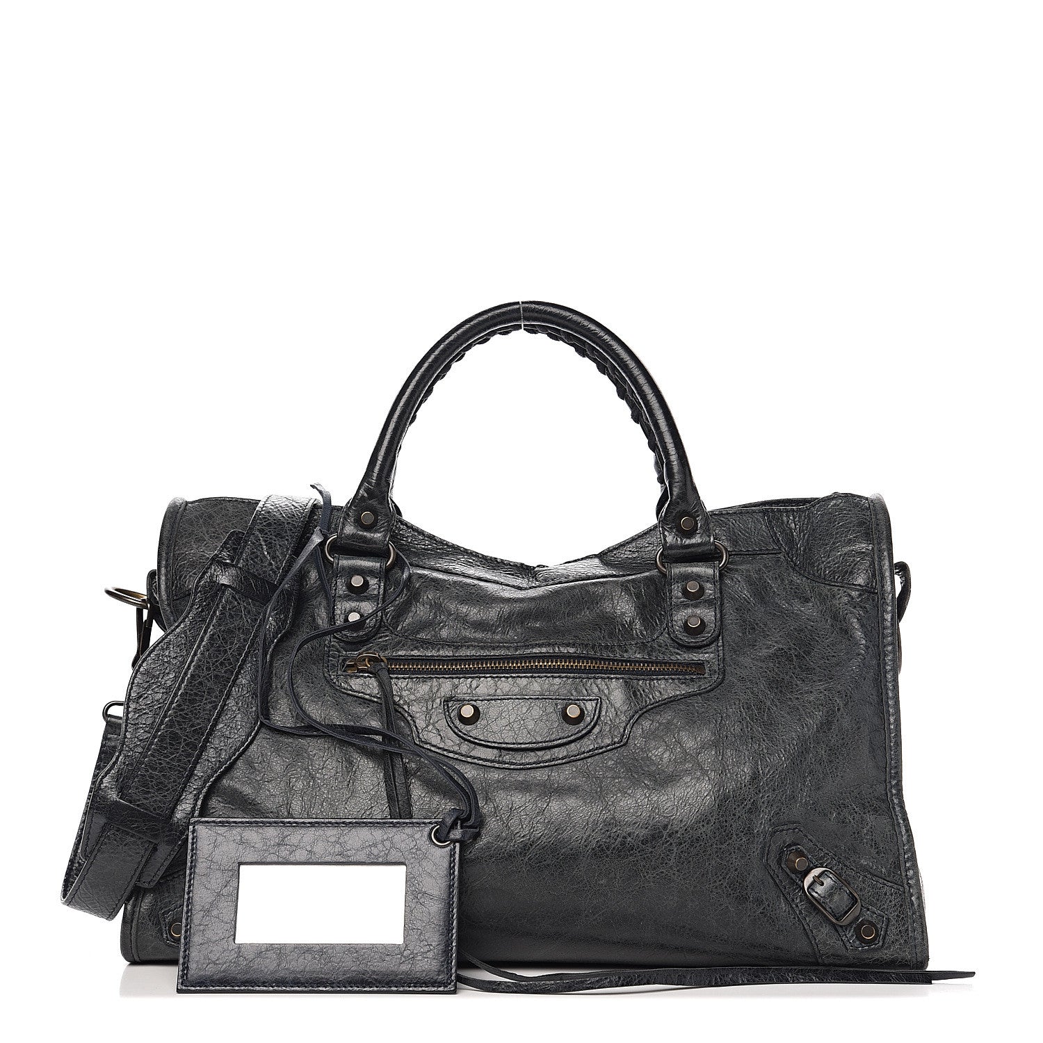 Balenciaga Agneau Classic Hardware City Dark Night 1 of 9