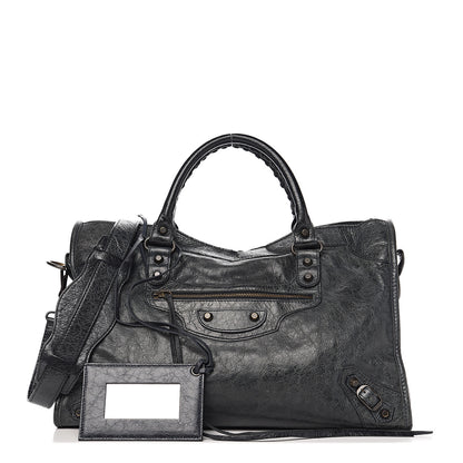 Balenciaga Agneau Classic Hardware City Dark Night 1 of 9