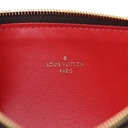 Louis Vuitton Damier Ebene Felicie Chain Wallet Zippered Insert 6 of 6