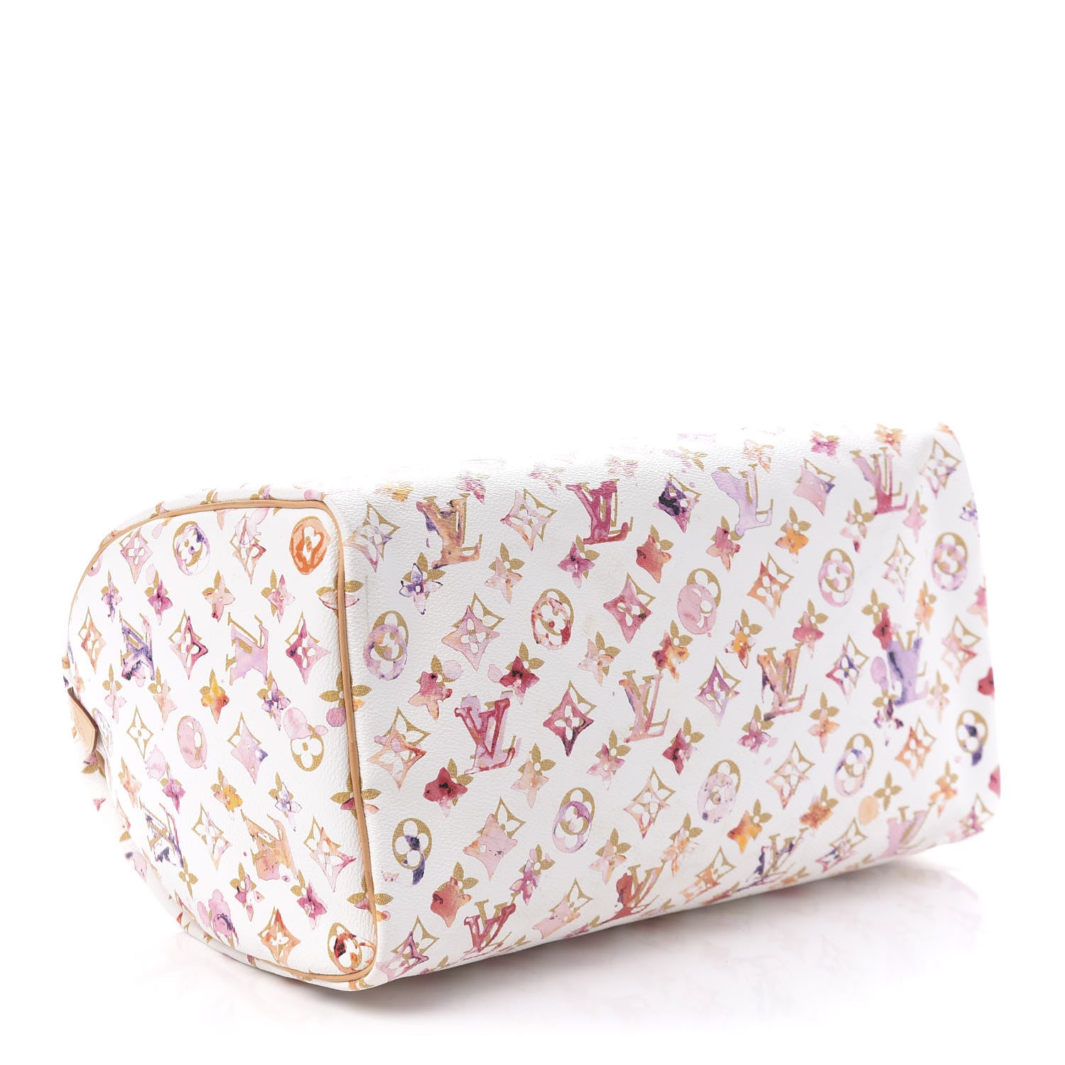 Louis Vuitton Watercolor Aquarelle Speedy 35 White 5 of 10