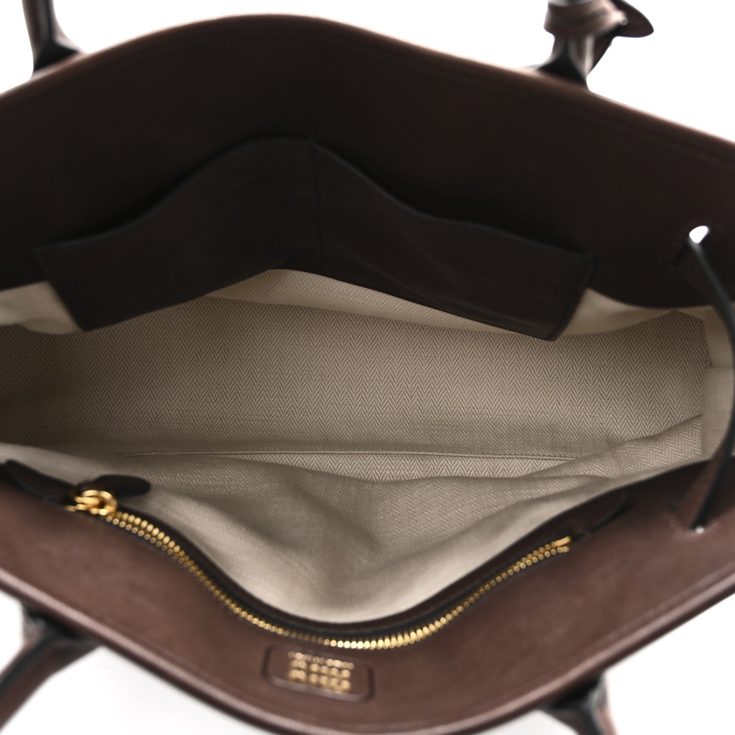 Miu Miu Nappa Medium Aventure Bag Radica 5 of 9