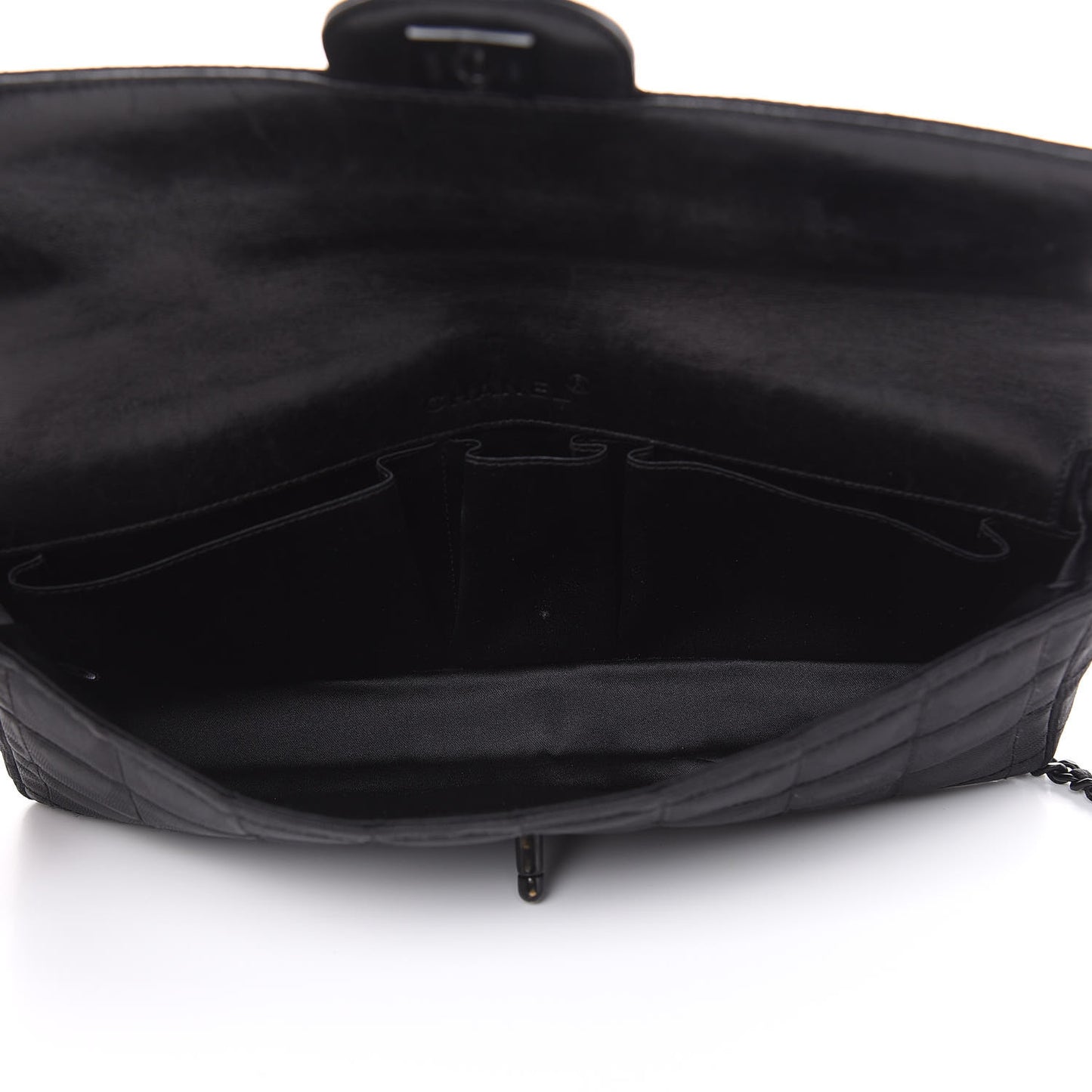 Nylon Travel East West Flap Black