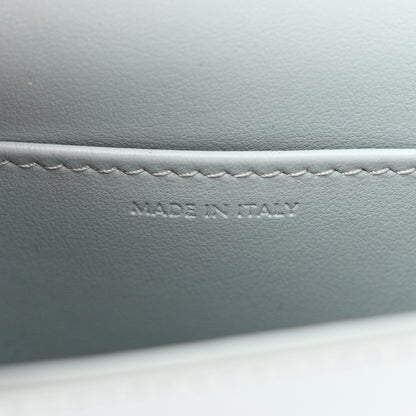 Celine Shiny Calfskin Mini Triomphe Soft Blue 7 of 12