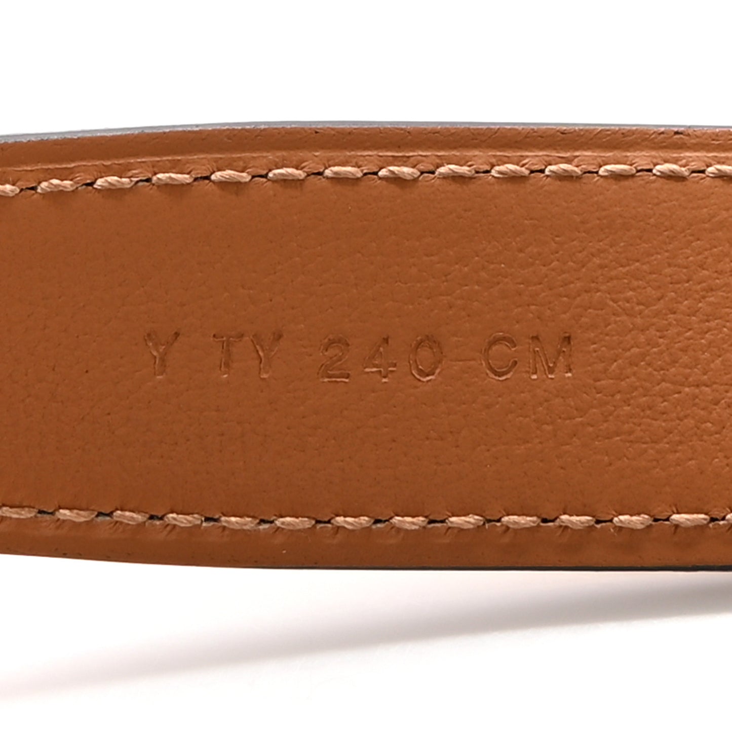 Madame Calfskin 24mm Regate Belt Gold