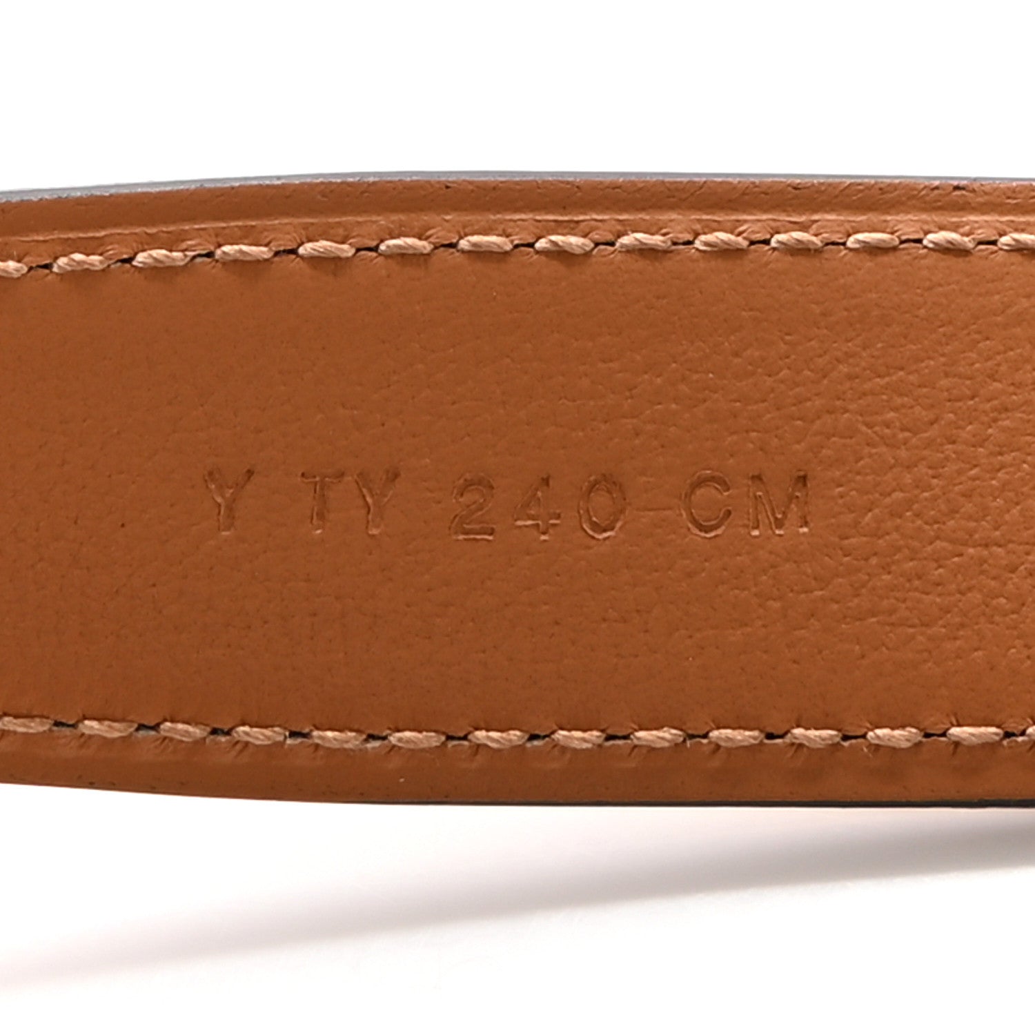 Hermes Madame Calfskin 24mm Regate Belt Gold 3 of 5