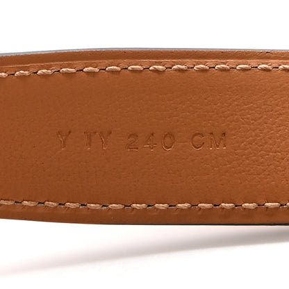 Hermes Madame Calfskin 24mm Regate Belt Gold 3 of 5