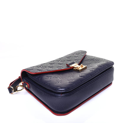 Louis Vuitton Empreinte Pochette Metis Marine Rouge 4 of 12