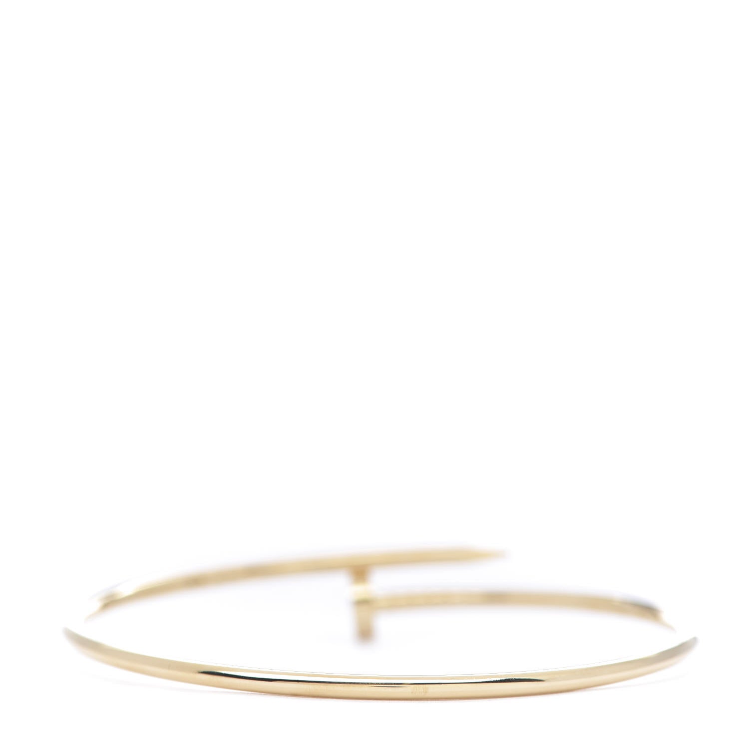 Cartier 18K Yellow Gold Small Juste Un Clou Bracelet 18 3 of 5