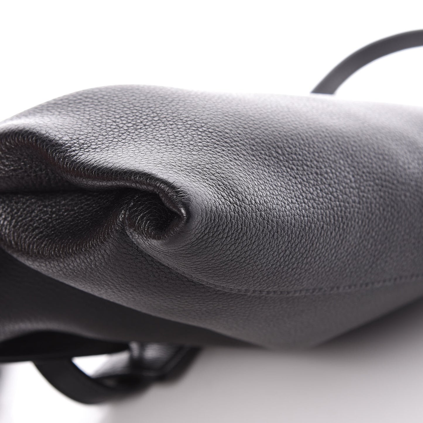 Vitello Daino Crossbody Bag Black